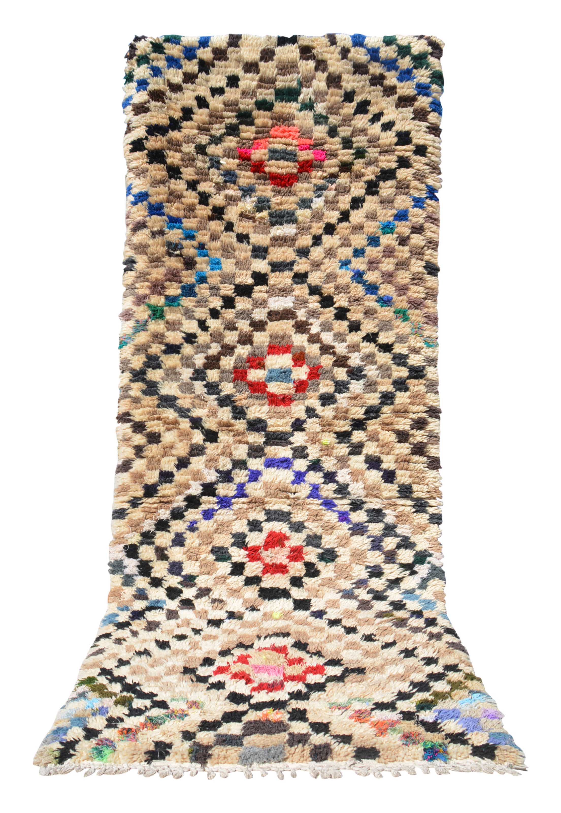 Vintage Linoleum Rugs | Vintage Bath Moroccan Rug Medium | Illuminate Collective