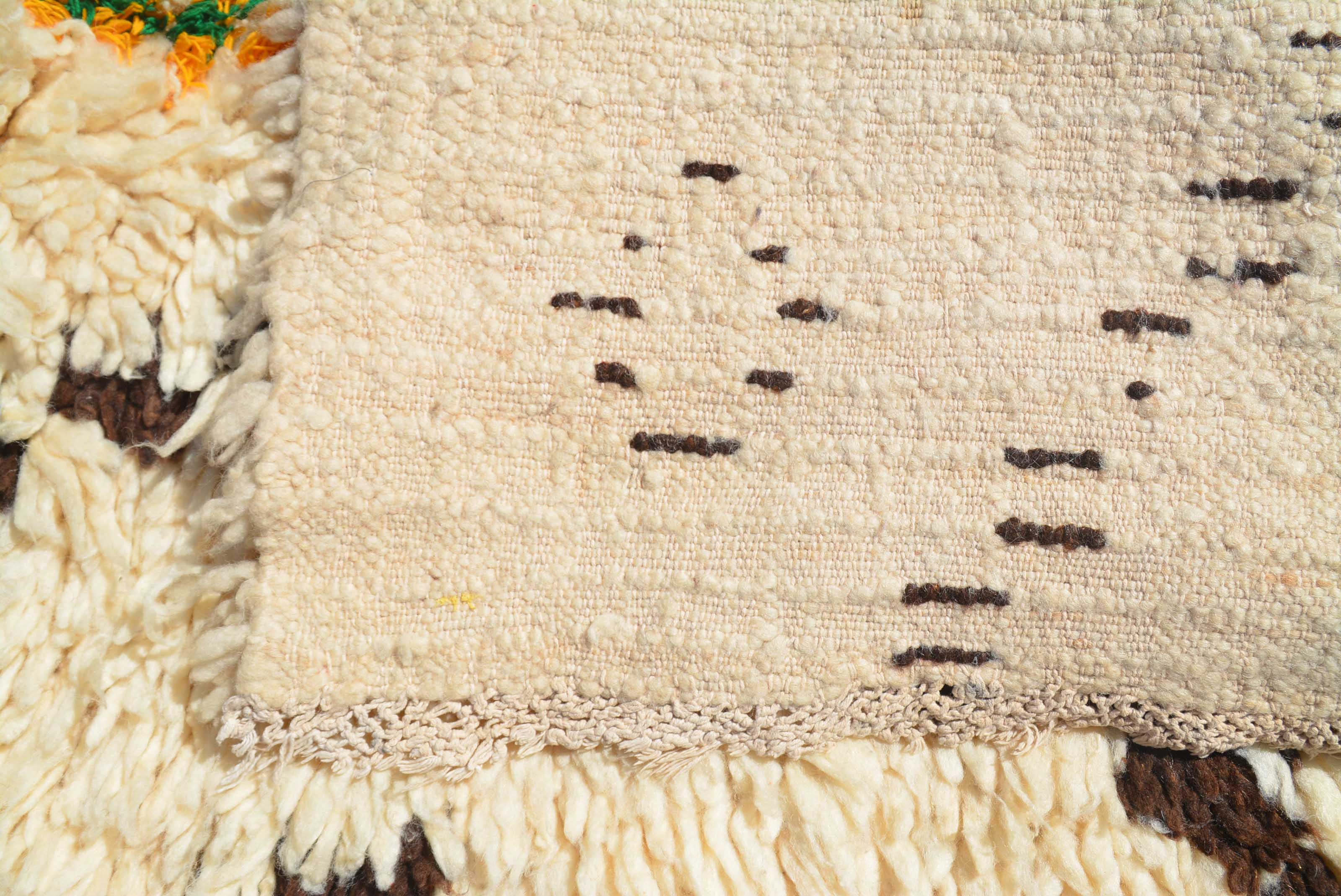 Vintage Wool Rug | Vintage Moroccan Rug  