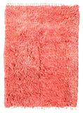 Rugs Pink Shaggy Moroccan Rug | Pinks Shaggy Large Area Rug Illuminate Collective